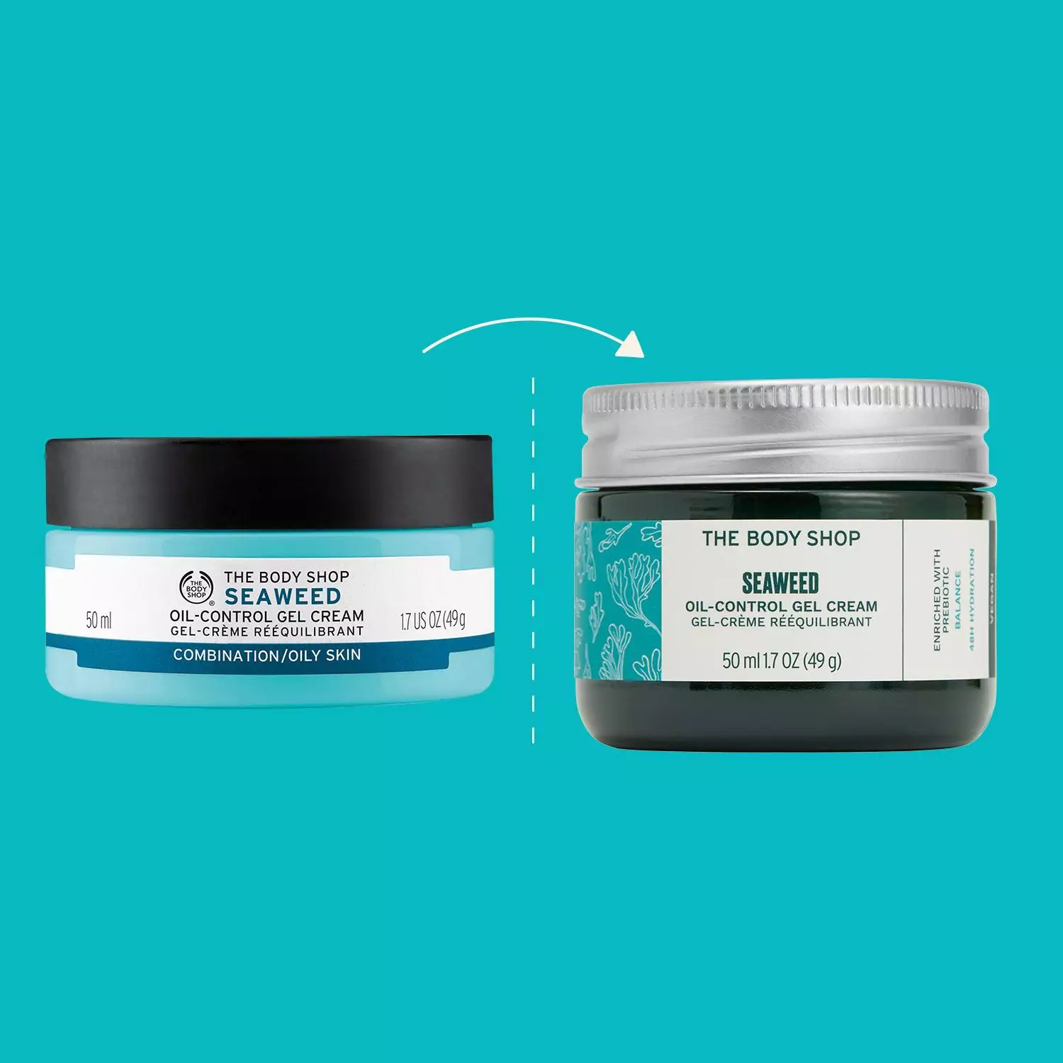 Seaweed Oil Control Gel Cream Moisturizer 50ml