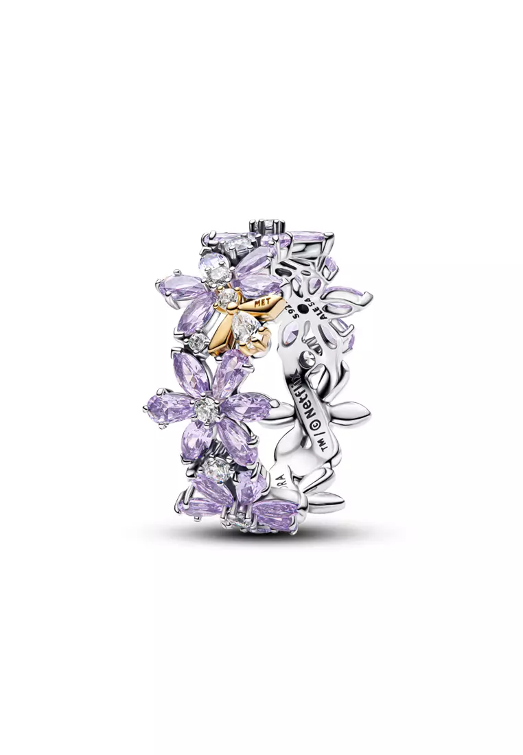 Pandora x Bridgerton 14K Gold Plated Herbarium & Bee Ring