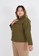 Sorabel green Giddia Plain Button Shirt Big Size Green 0DC9DAAC5BF4D9GS_5