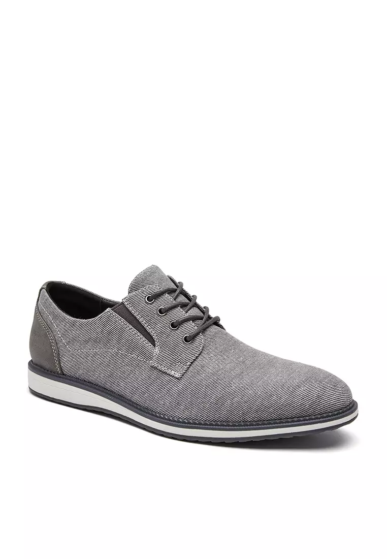 Mens gray casual sale shoes