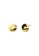 Bullion Gold 金色 BULLION GOLD Bold Initial Alphabet Letter Earrings Gold Layered Steel Jewellery- C 152F2AC9E71BB2GS_1