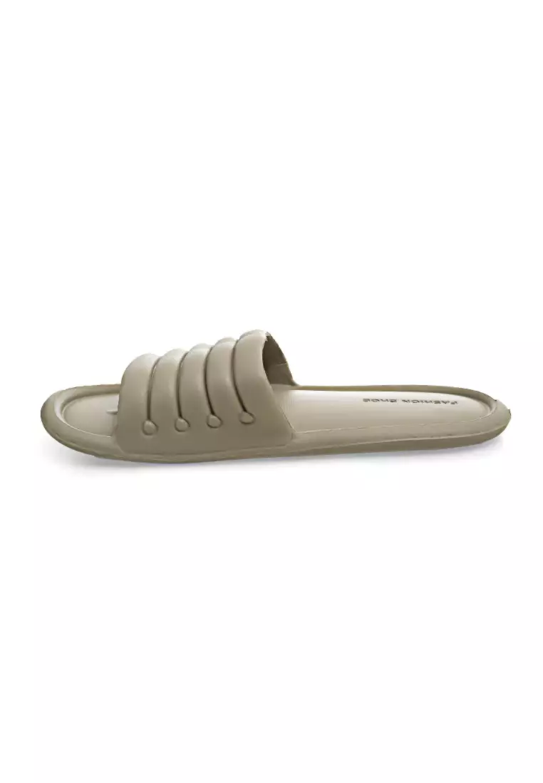 Coots Sandal Rumah Unisex Anti-Slip Slipper Quick Drying Material EVA Soft ORIGINAL - Khaki