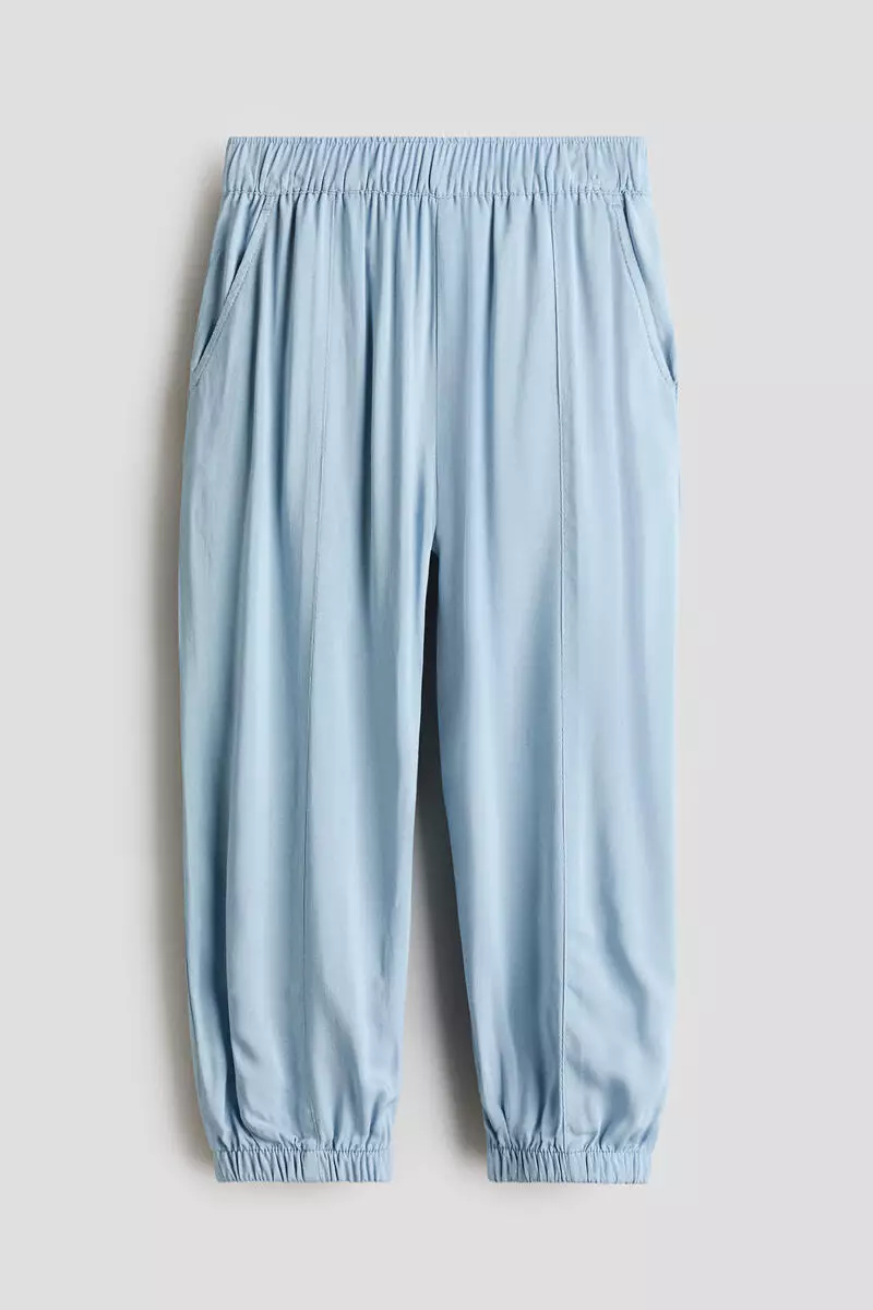 Viscose balloon trousers