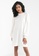 JACQUELINE DE YONG white Mathilde Sweat Dress BE242AA6779028GS_1