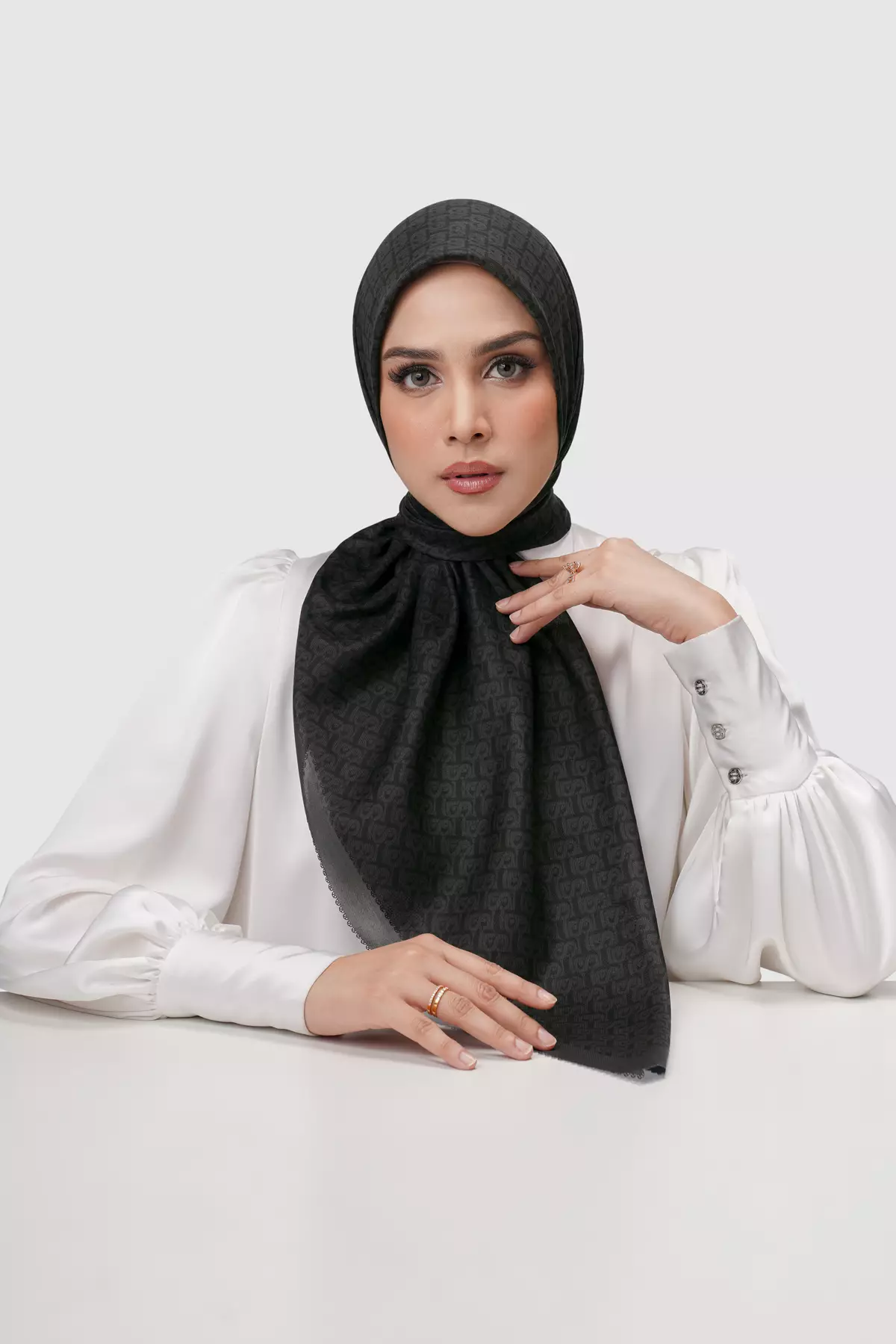 Bimu Twill Square - Charcoal