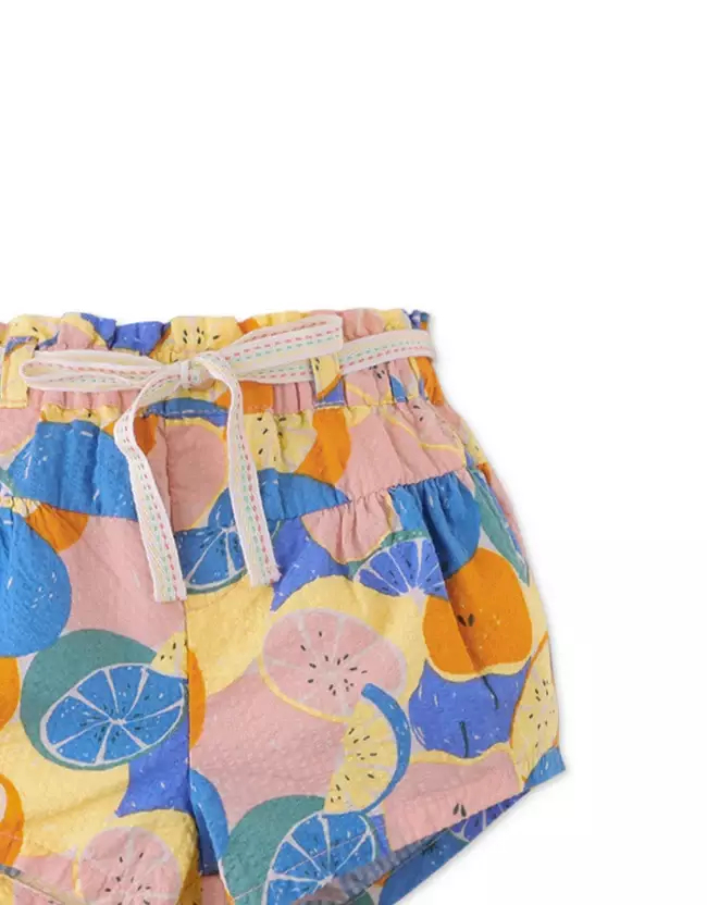 Gingersnaps Mini Amalfi Shorts Multi - Celana Pendek Bayi Perempuan (Multi)