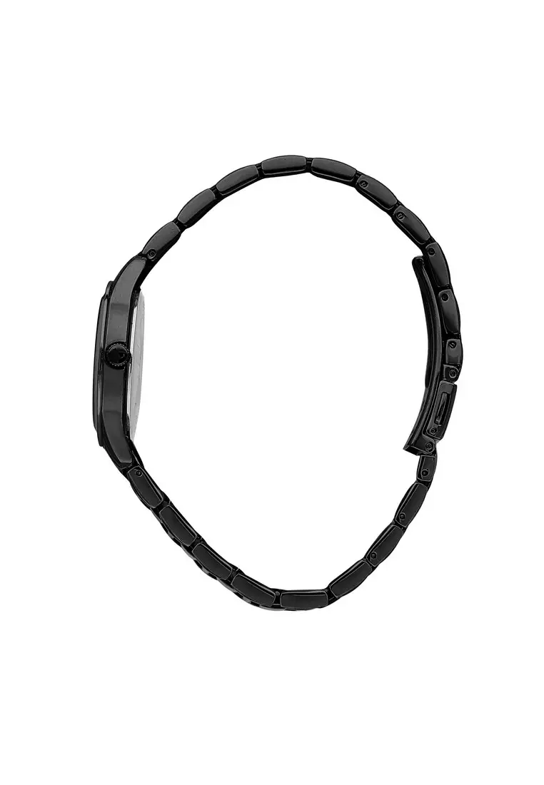 【2 Years Warranty】Trussardi T-Sky 30mm Black Dial Ladies Quartz Watch R2453151501