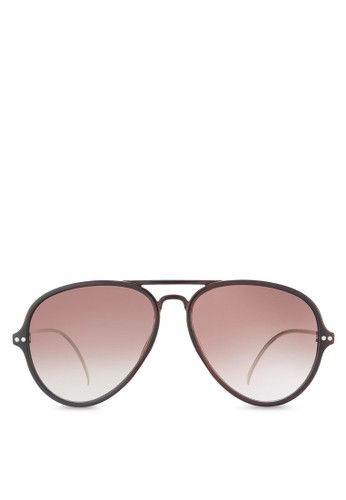 NUVEAU 圓點飾飛行員太陽眼鏡, esprit 品牌飾品配件, 飛行員框