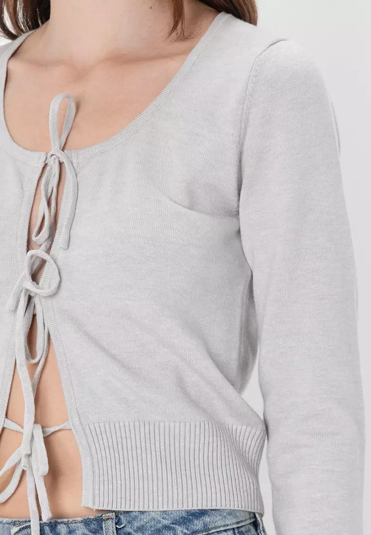Tie Rib Cardigan