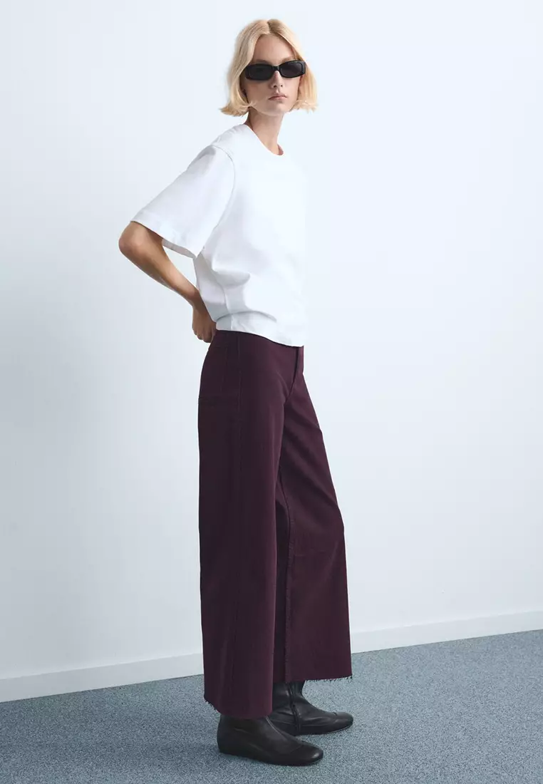 Catherin Culotte High-Rise Jeans