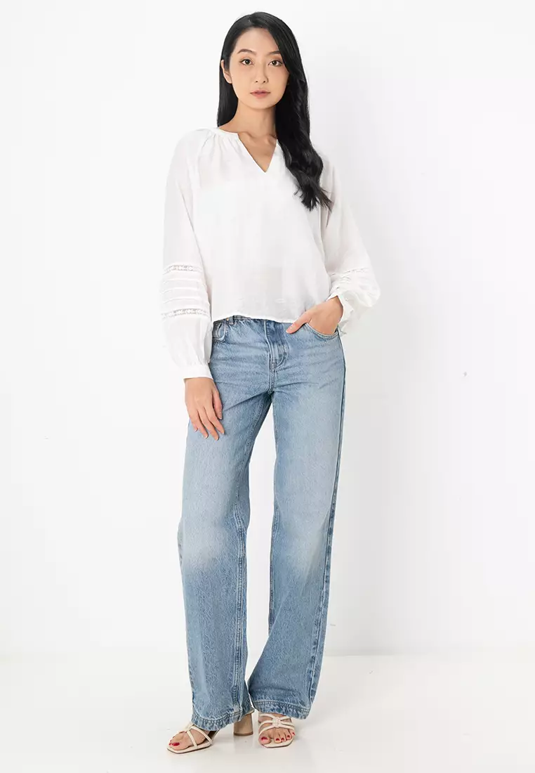 Sully Long Sleeve Lace Top