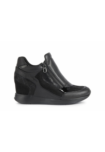 Generoso Desde allí Sobriqueta GEOX GEOX Ladies Nydame Wedge Sneakers - Black D620QA-085PZ-C9999F2 |  ZALORA Malaysia