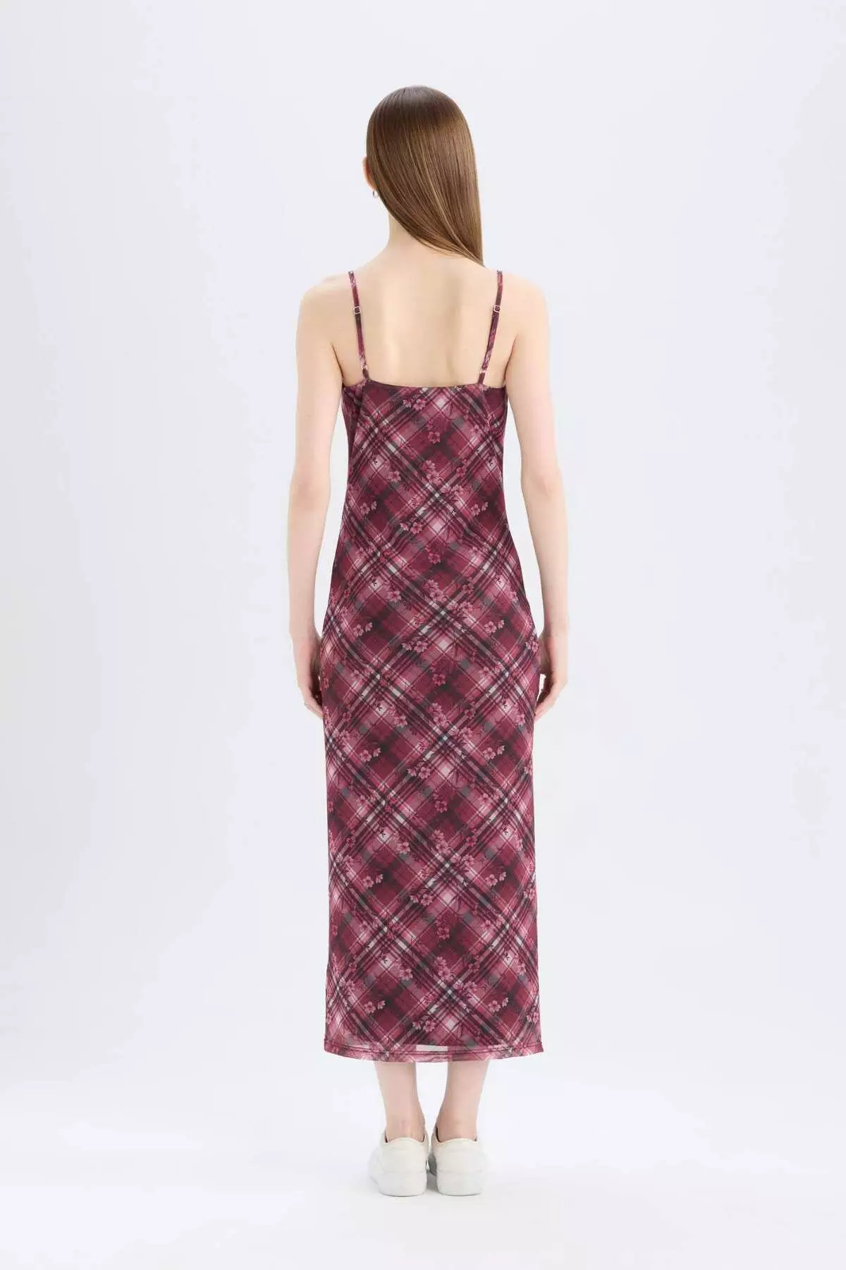 Claret Red Dress