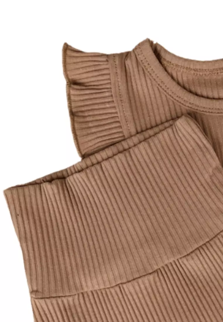 Xyrene Outfit Set Brown