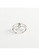 OrBeing white Premium S925 Sliver Geometric Ring DC441AC67AAEFCGS_3