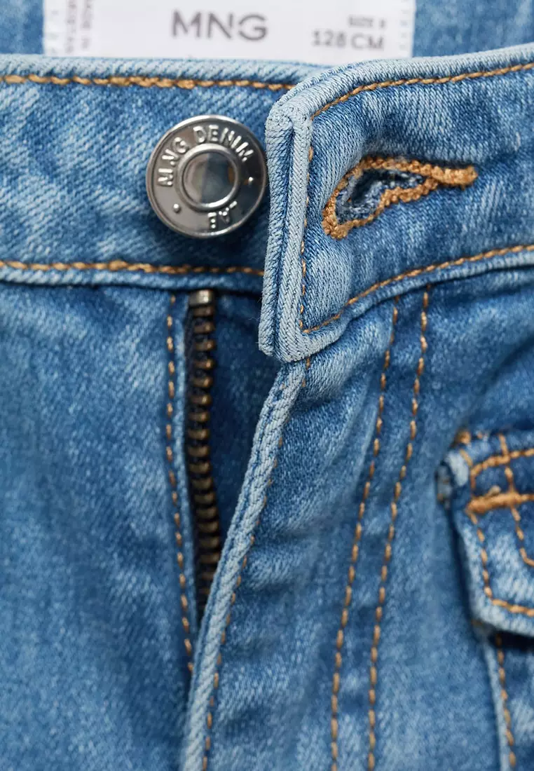 Flared Jeans with Pocket