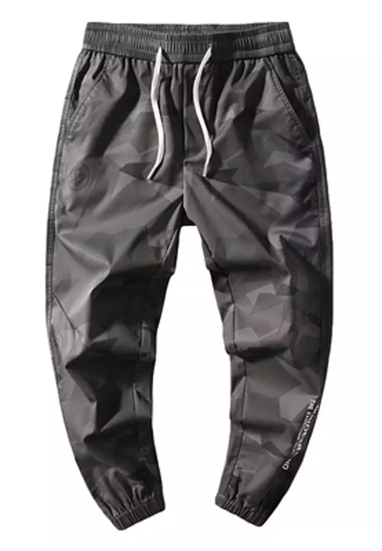Camo Skinny Jogger Pants