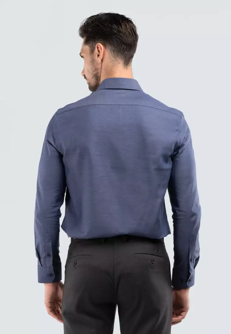 Polo Haus - Men’s 100% Cotton Signature Fit Long Sleeve