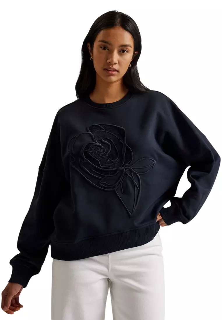 Buy TED BAKER Ted Baker LOTISS-Embroidered Burnout Graphic