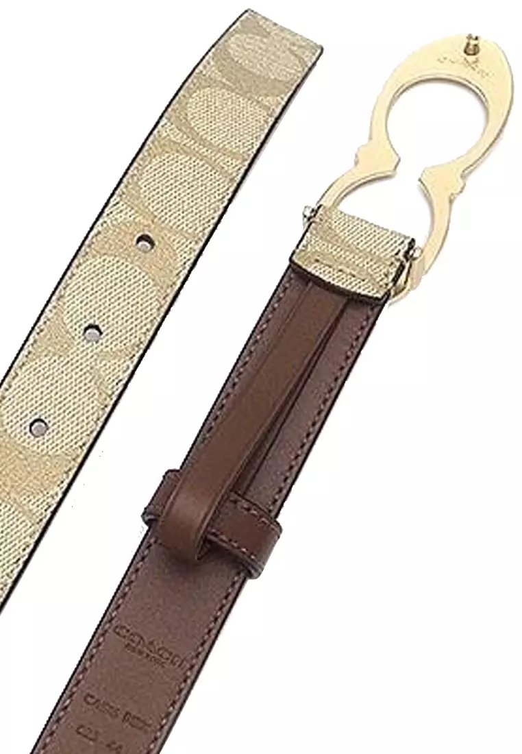 signature buckle belt 25 mm