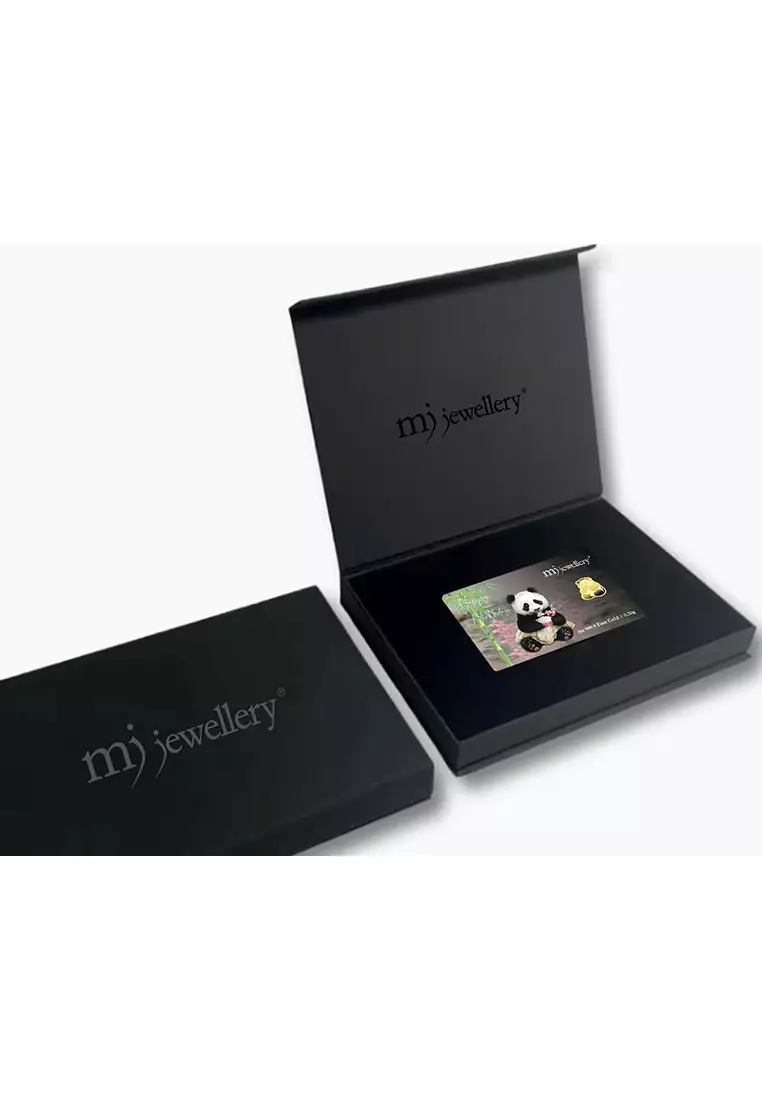 5G Gold Collection 999.9/24K Panda Gold Bar (0.2g)