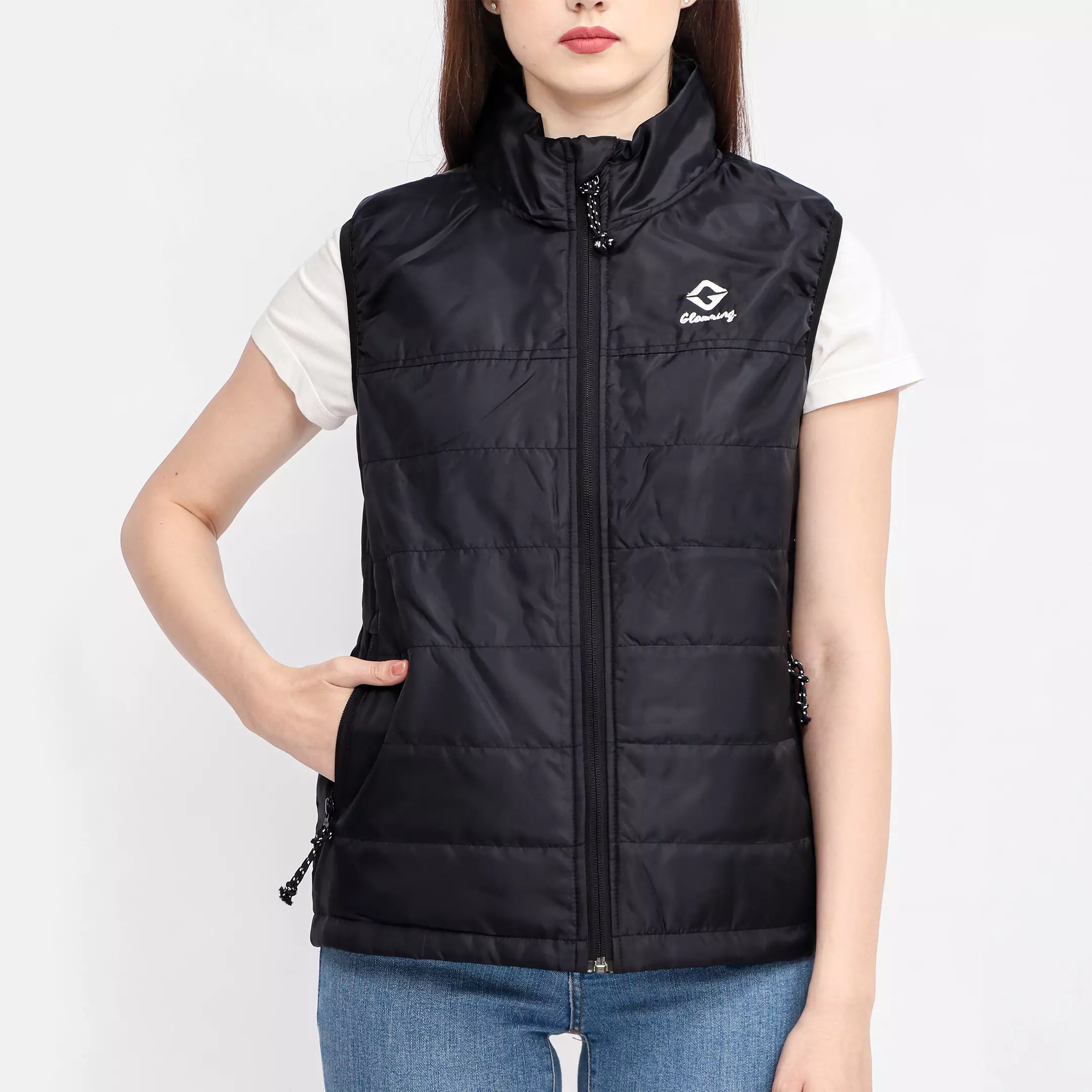 ROMPI VASCO CAPITAL GLOAMING BLACK - TROPICAL VEST RIDING