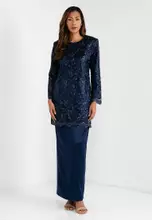 Navy Blue/Lace