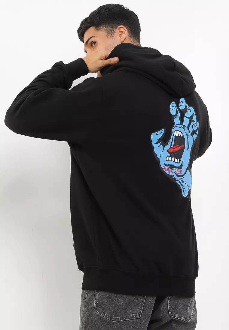 Jual Santa Cruz Os Opus Screaming Hand Hoodie Sm223 Ho03 Original