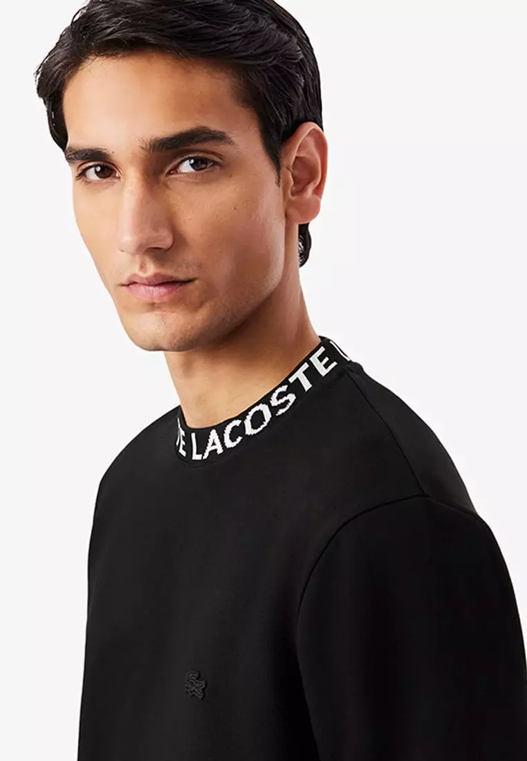 Jacquard Branded Jersey Sweatshirt