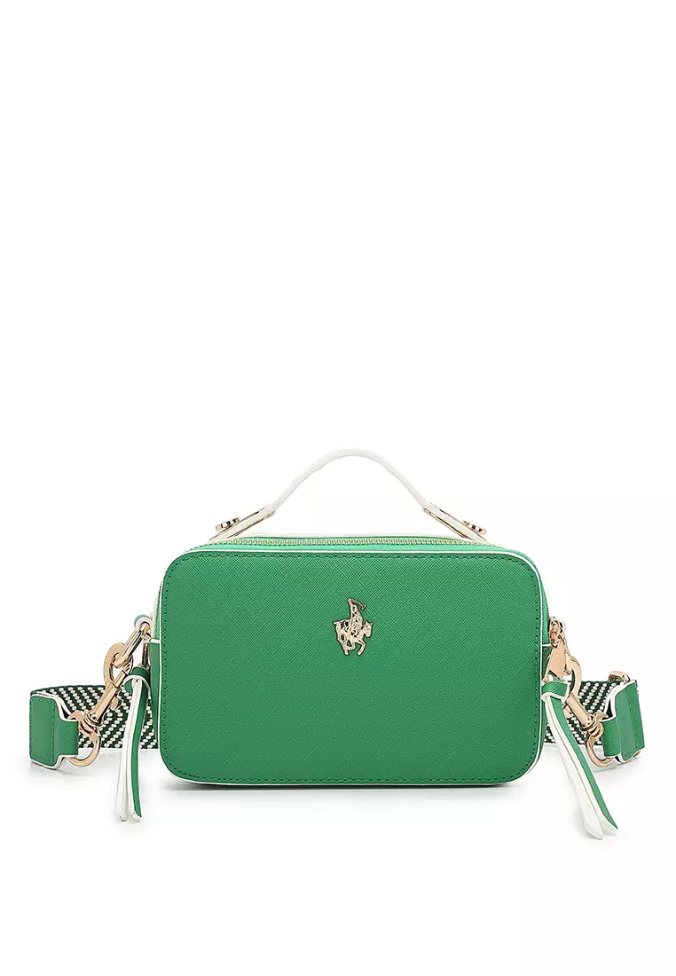 Women's Sling Bag / Crossbody Bag - Green