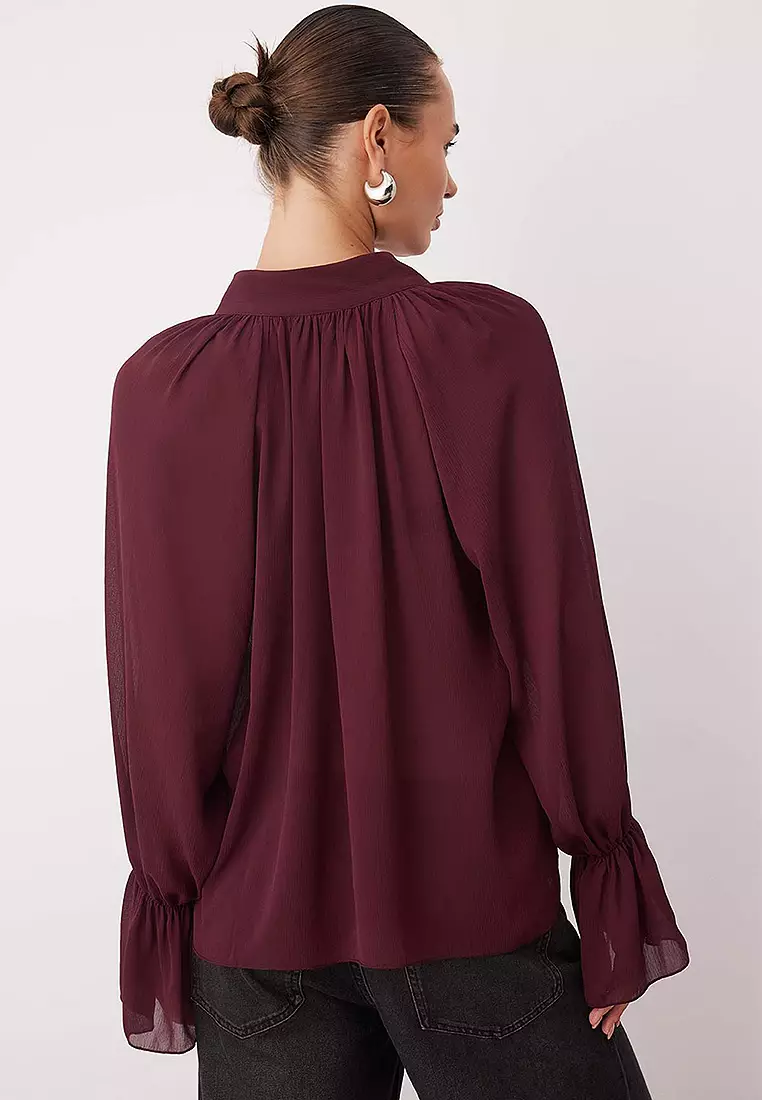 Limited Edition Tie Neck Blouse