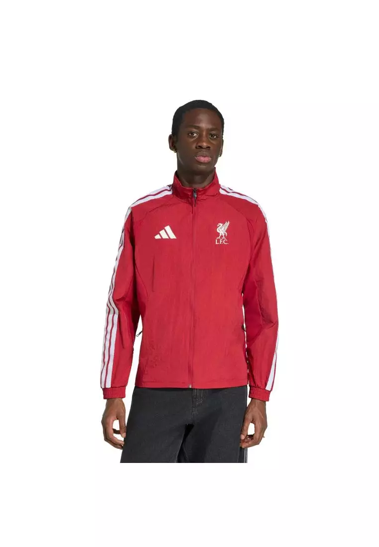 Football Liverpool FC Home Anthem Jacket Men Burgundy KV6736
