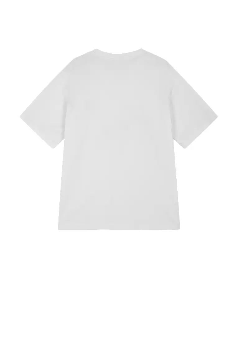 Cotton loose short-sleeved T-shirt