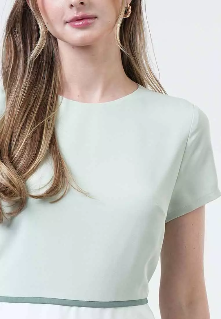 Marina Landscape A-Line Dress