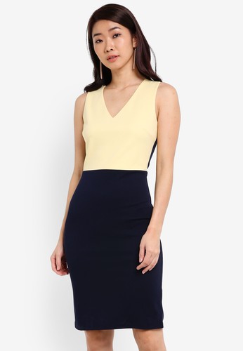 Jual ZALORA  Essential Colourblock Dress  Original ZALORA  