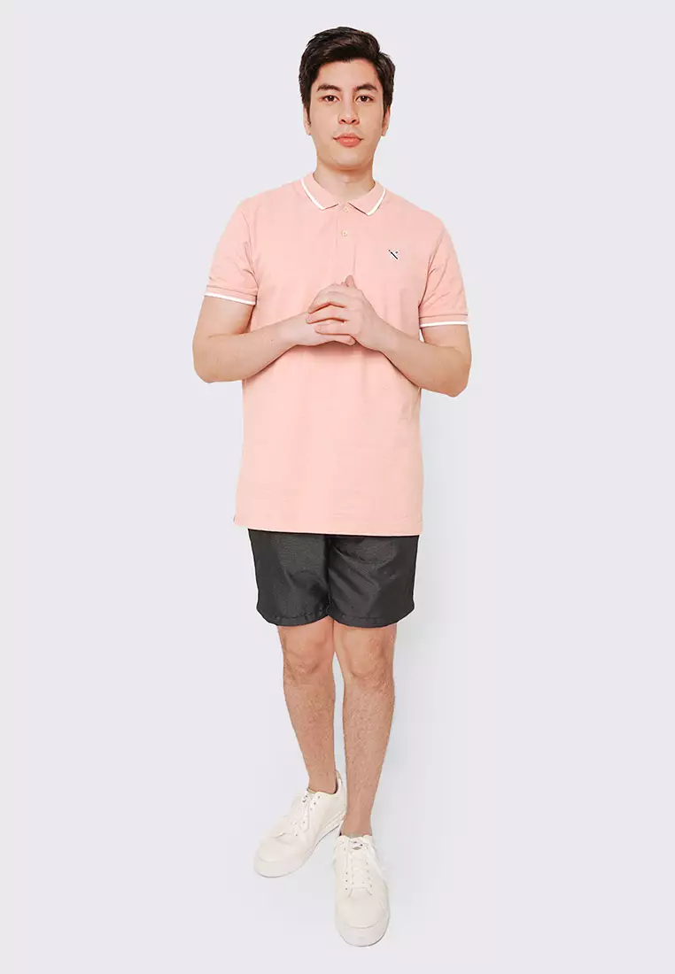 Polo Pique With Contrast Trim