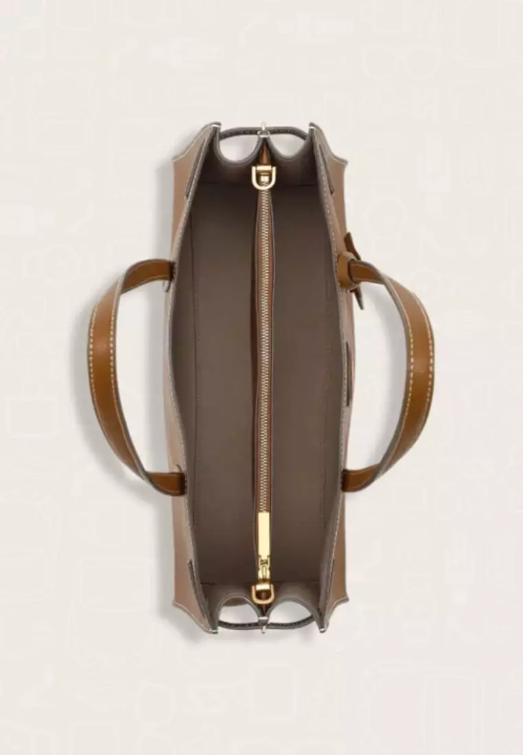 Tory Burch Robinson Satchel Bistro Brown