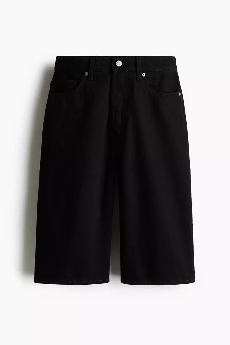 High Knee Denim shorts