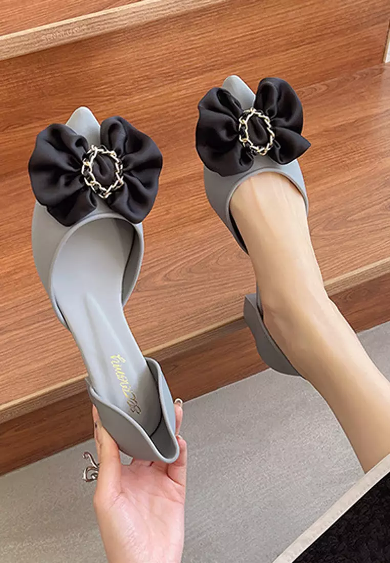 Bow jelly shoes new arrivals