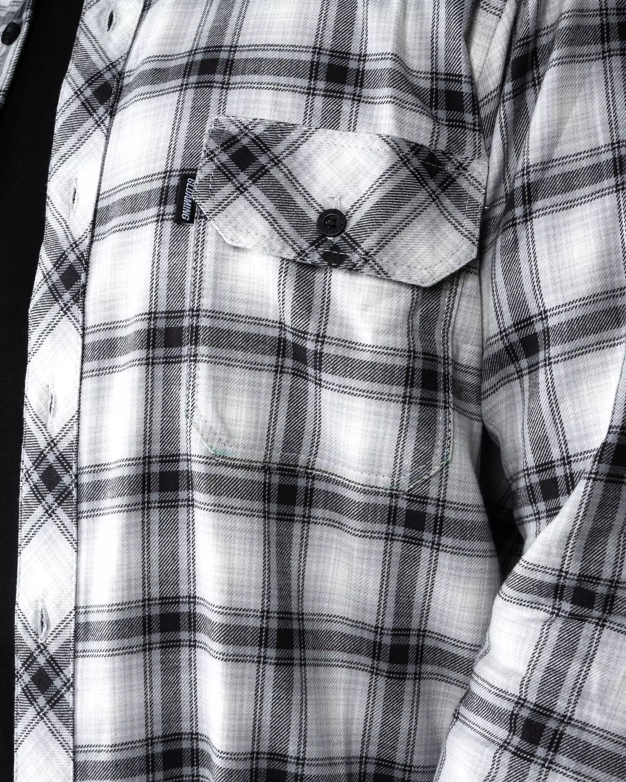 Gloaming Kemeja Flanel Veterano Unisex Panjang Floriana