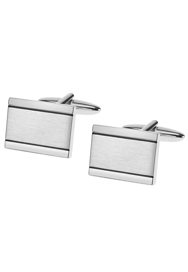 Cheap sales silver cufflinks