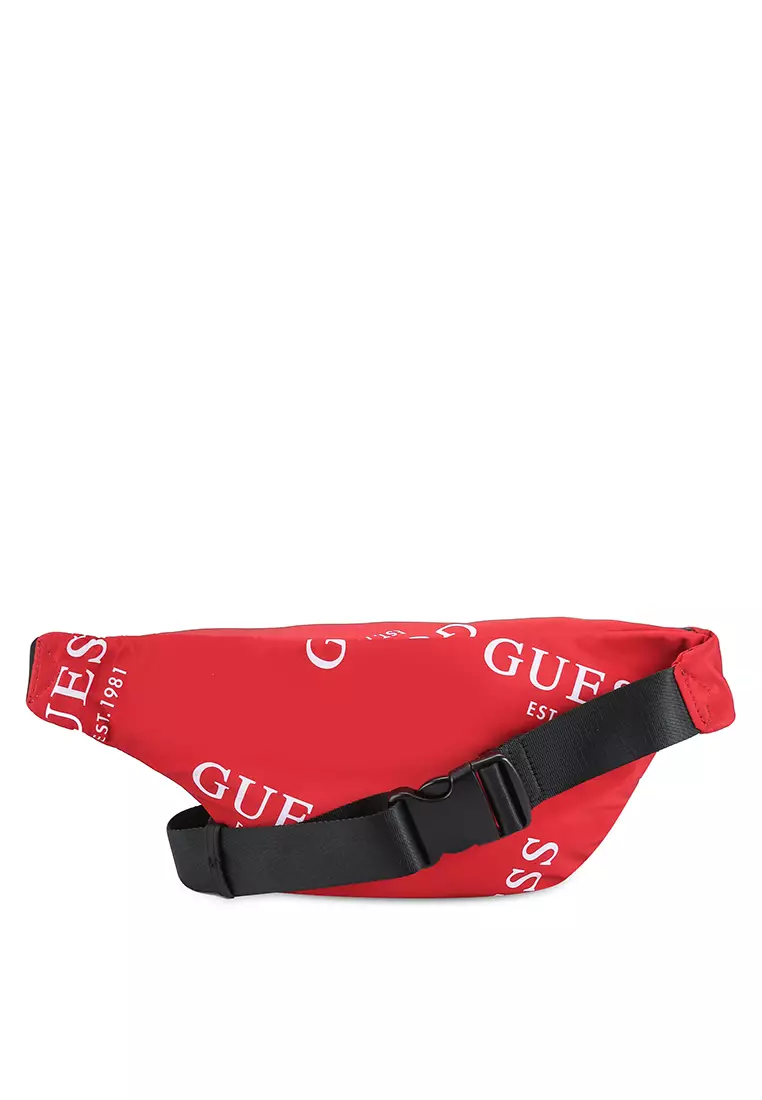 Guess fanny pack red shop