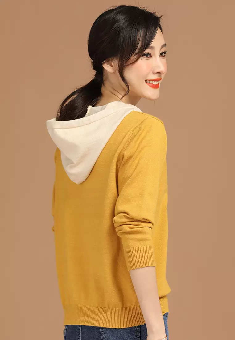 Girl in hotsell yellow sweater