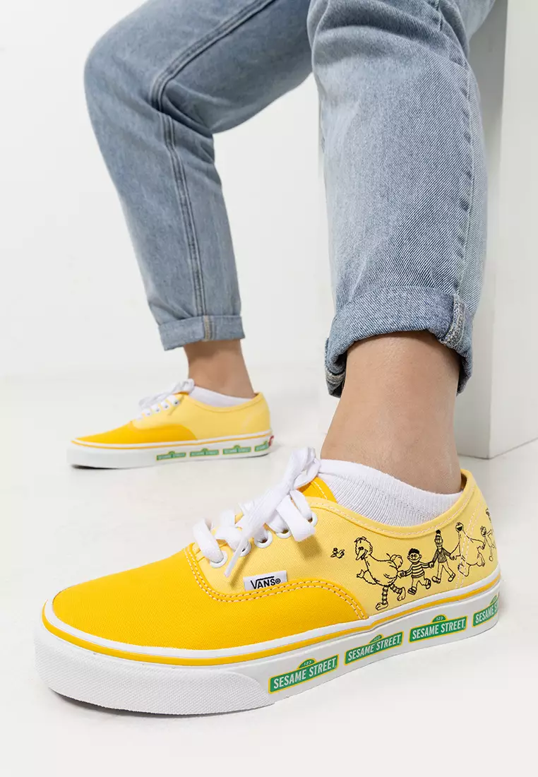 Buy yellow vans discount