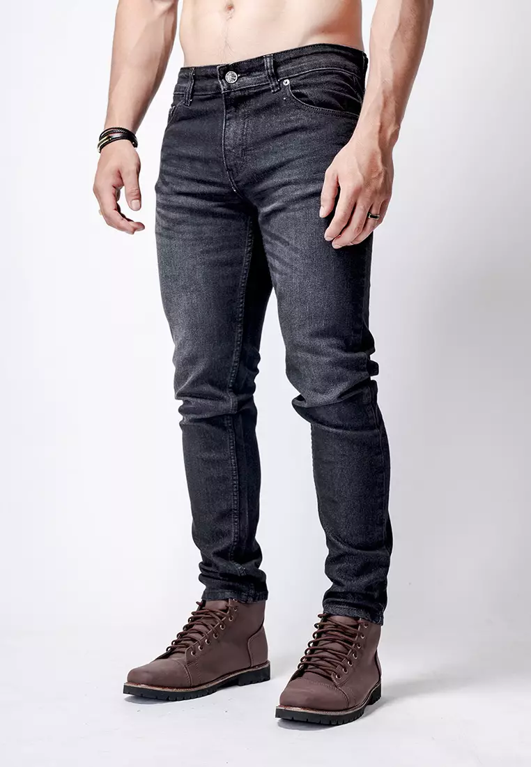 Slim Fit Jeans Black Panther