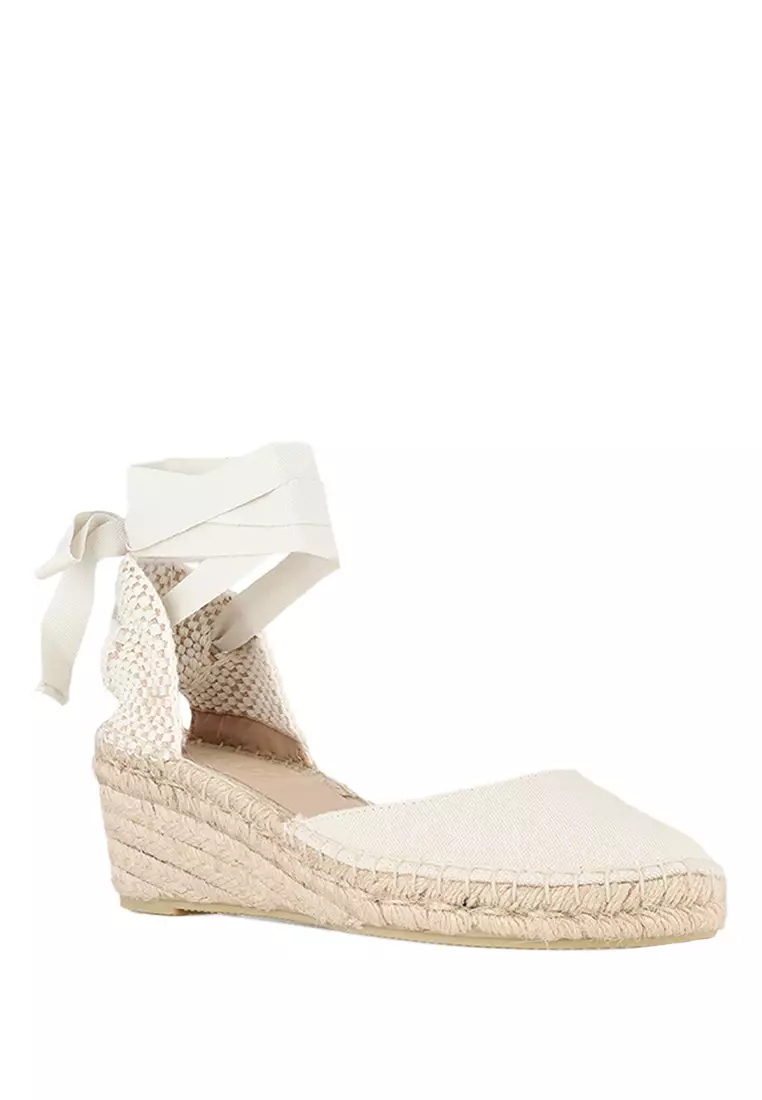 Discount on Espadril  shoes - SKU: Valenciana Closed Toe Oyster