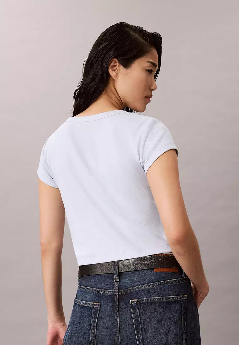 Rib Baby Top - Calvin Klein Jeans