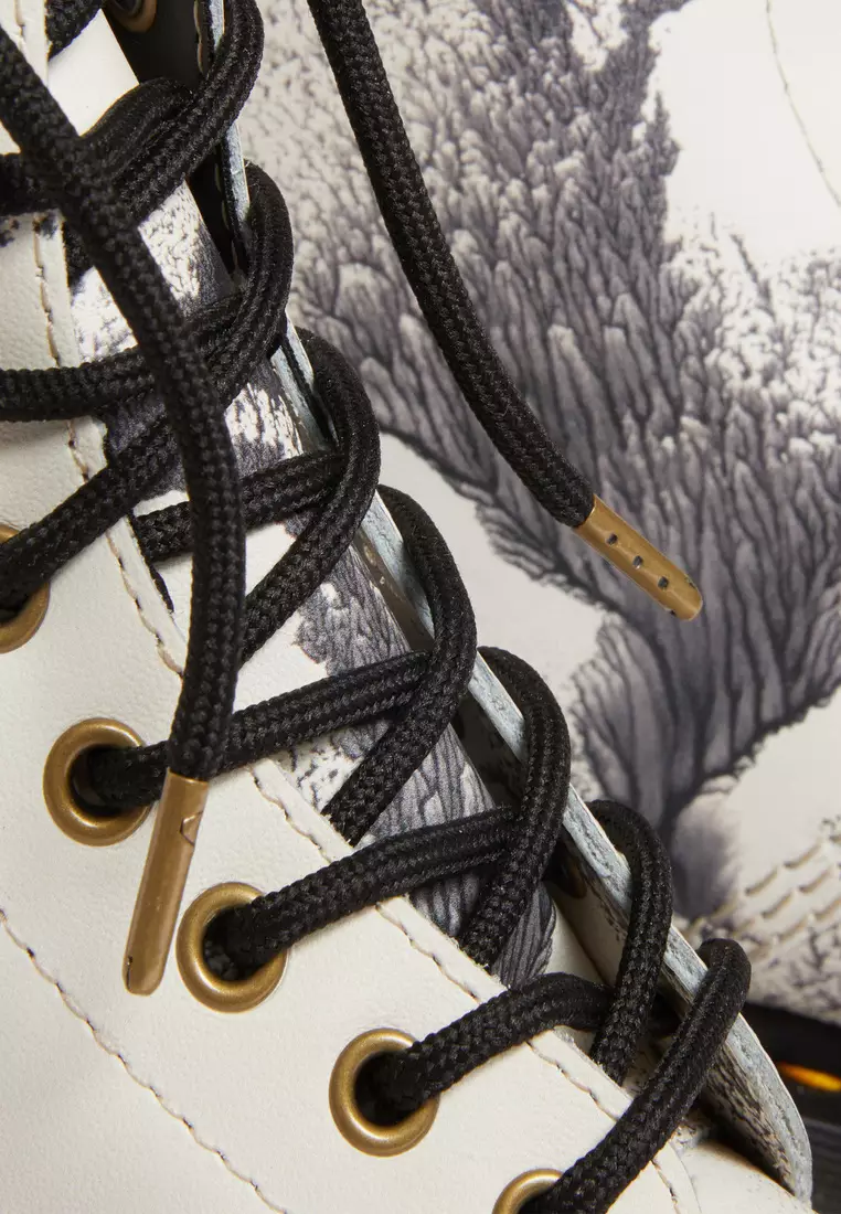 Buy Dr. Martens 1460 TATE DECALCOMANIA BACKHAND LEATHER LACE UP