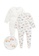 Purebaby Organic white and multi 2 Pack Digital Zip Growsuit D93CDKADF3D81CGS_1