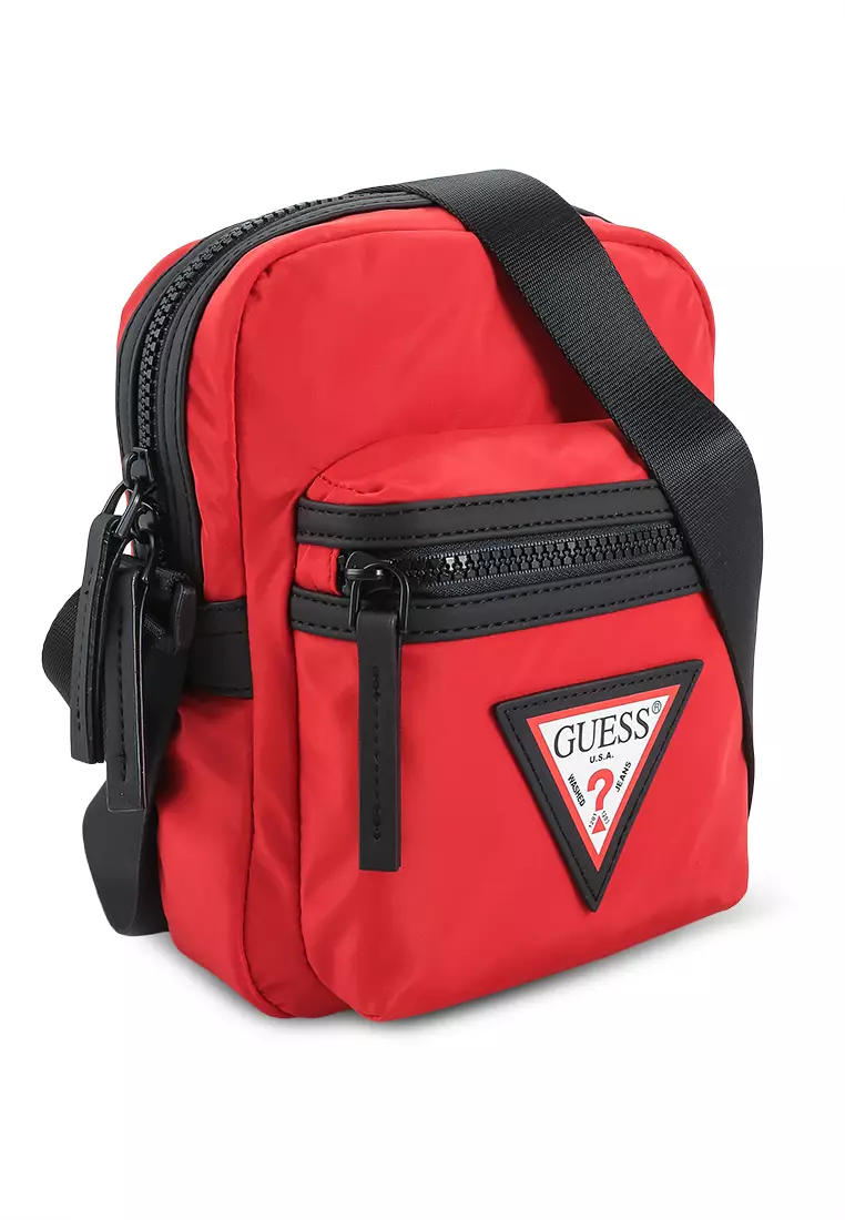 Mens guess bag store